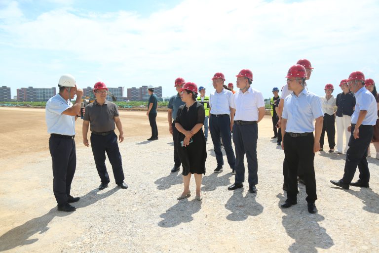 1视察高职园经一南路项目点